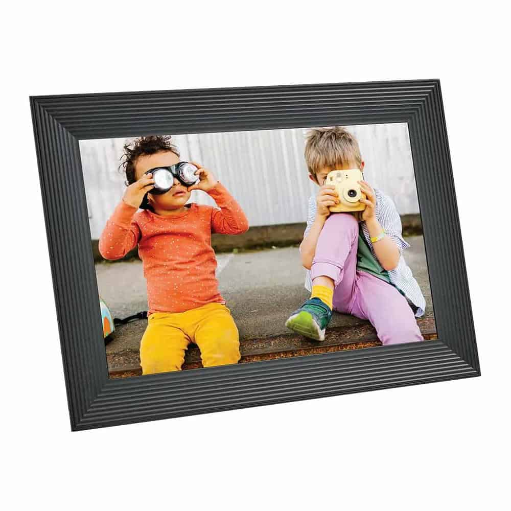 Aura Carver 10.1" Digital Photo Frame (Gravel)